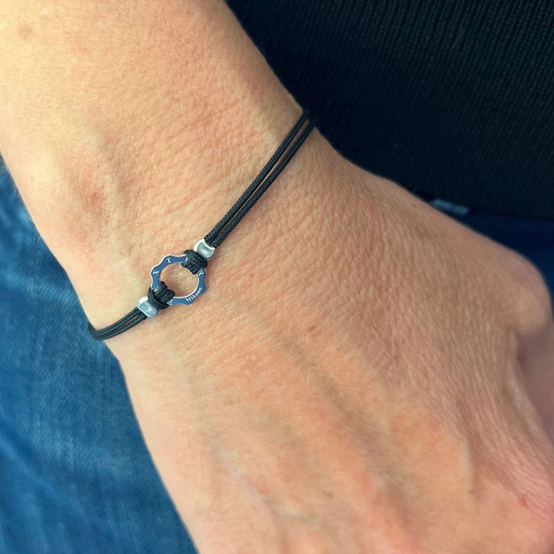 Bracciale mini ingranaggio argento