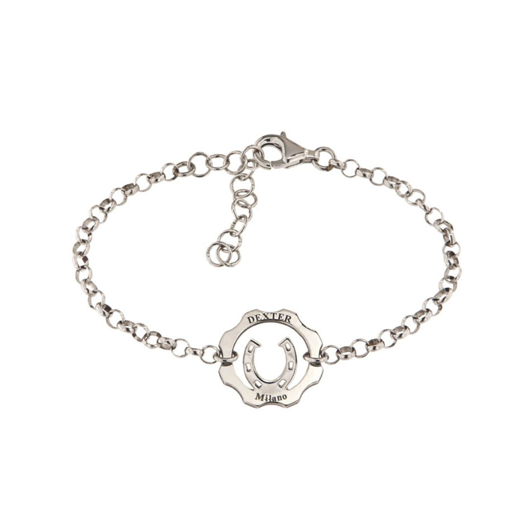 Bracciale ferro di cavallo portafortuna