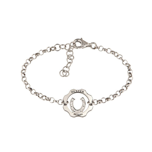 Bracciale ferro di cavallo portafortuna