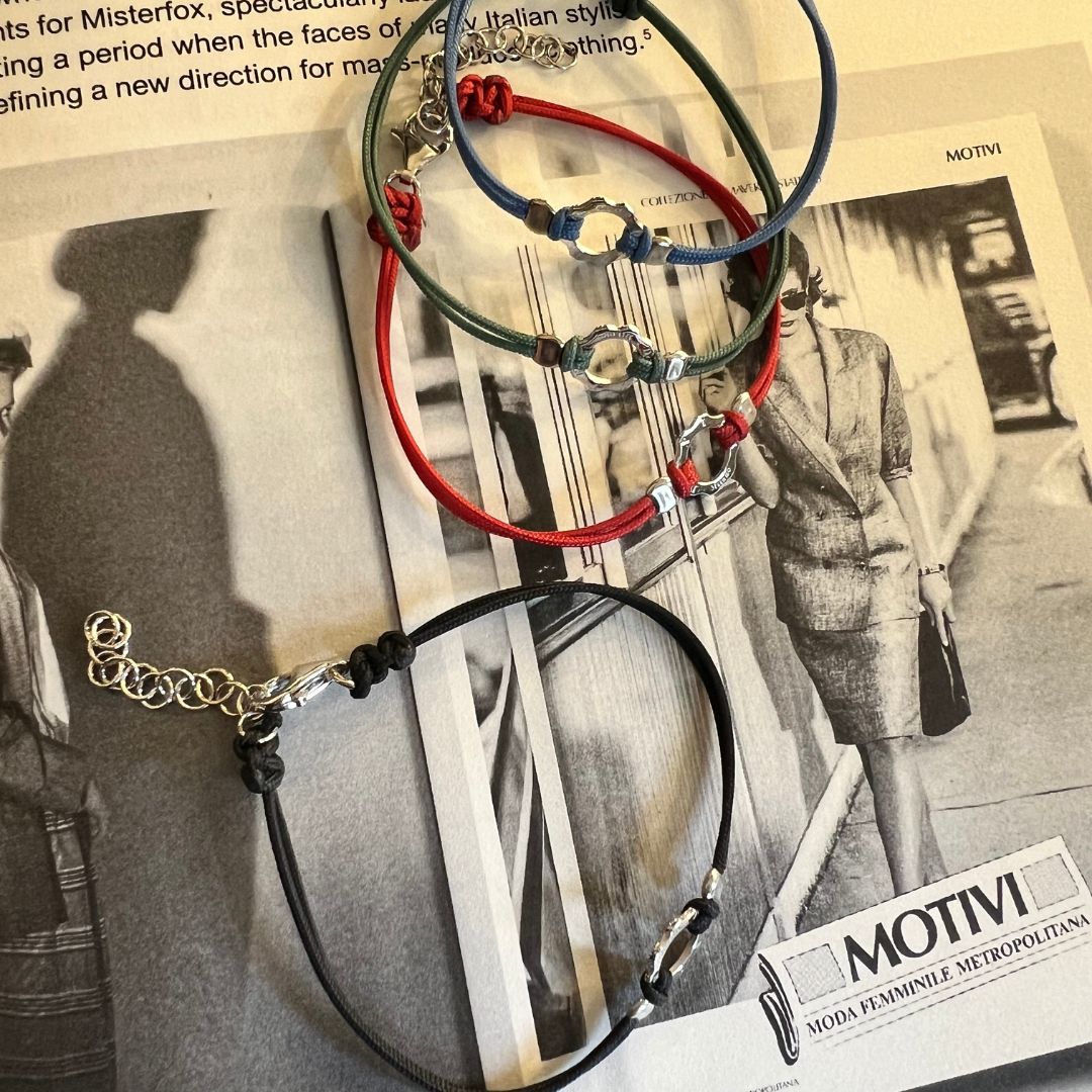 Bracciale mini ingranaggio argento