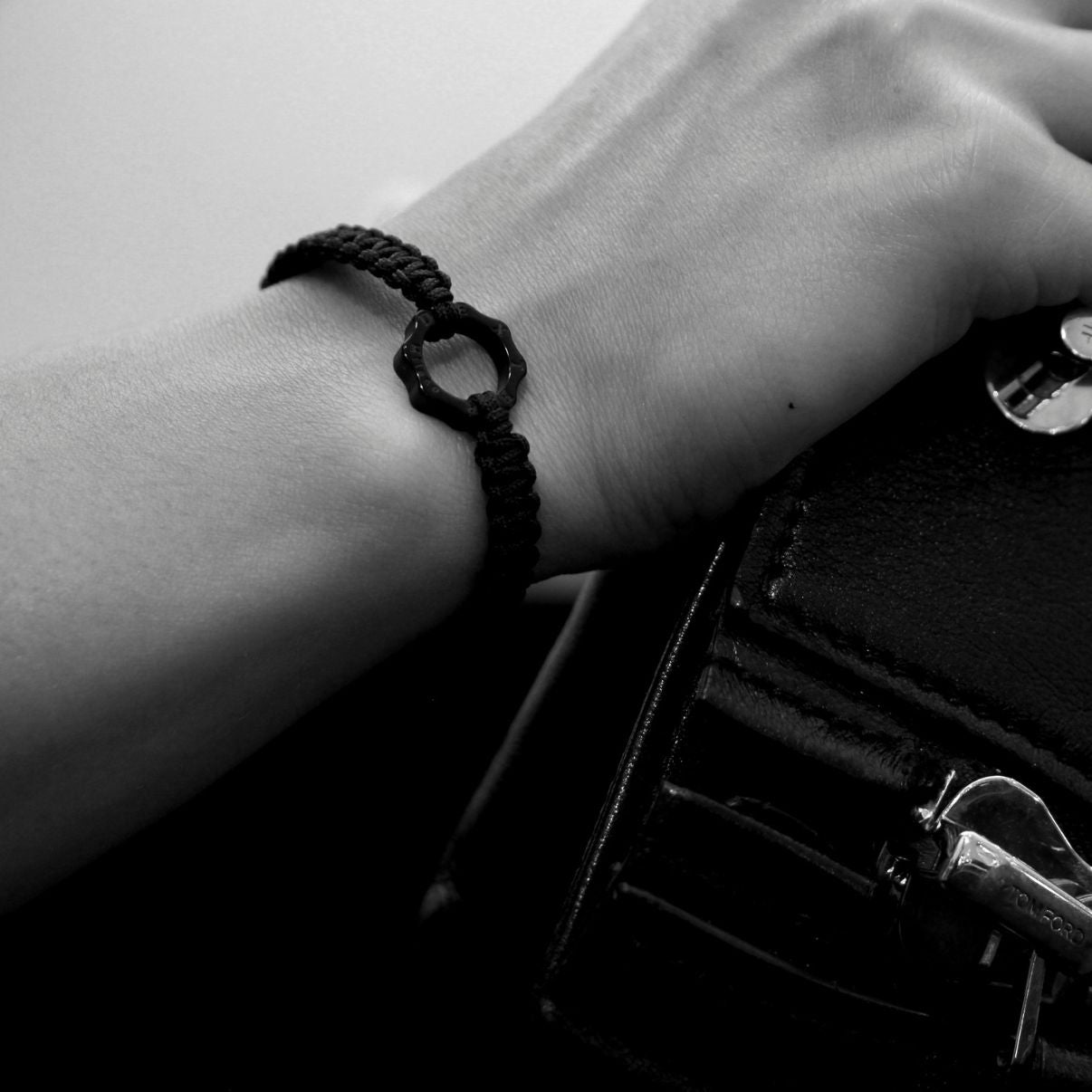 Bracciale mini plexy e filo nautico