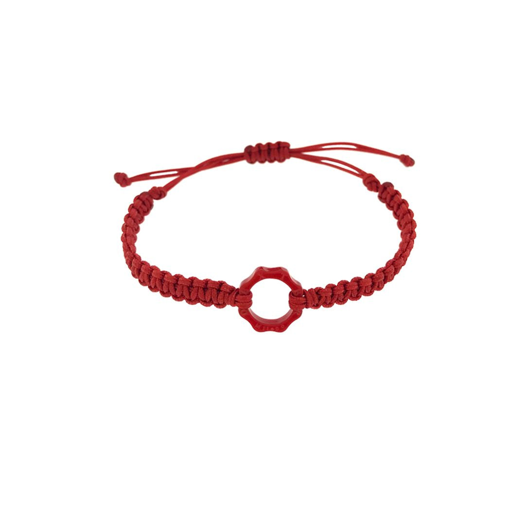 Bracciale mini plexy e filo nautico