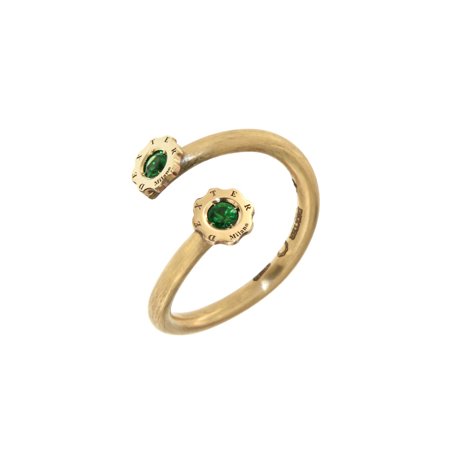 Anello Contrariè Oro pietre preziose