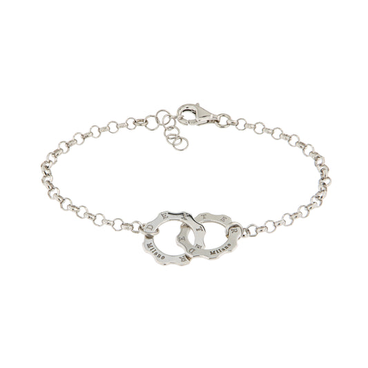Bracciale unione argento