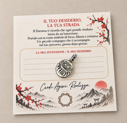Ciondolo DARUMA argento
