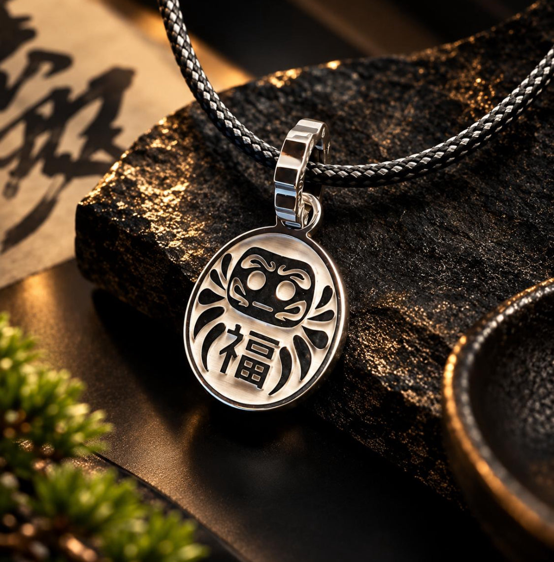 Ciondolo DARUMA argento