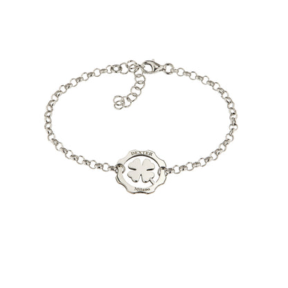 Fortune bracelet four-leaf clover 